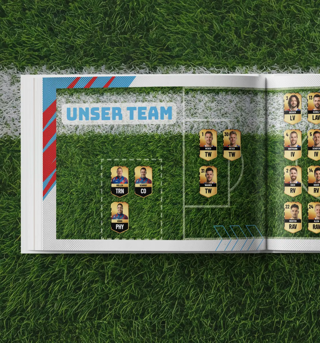 Professionelles Design-Layout