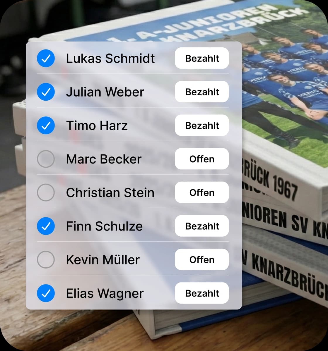 Individuelle Bezahlung