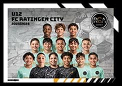 Team book of the U12 of Ratingen City