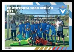 Team book of the U11 Juniorinnen of FC Viktoria 1889 Berlin